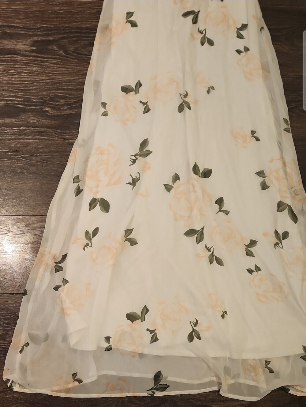 ❤️ LULU'S THE VERY THOUGHT OF YOU FLORAL MAXI DRESS, MEDIUM - Picture 7 of 13